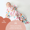 Picture of SleepingBaby Zipadee-Zip Transition Swaddle - Cozy Baby Sleep Sack with Zipper Convenience - Roomy Baby Wearable Blanket for Easy Diaper Changes - Zipadee-Zoo, Large (12-24 Month)