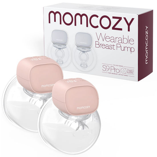 Momcozy Hands Free Breast Pump S9 Pro Updated, Wearable Breast Pump of  Longest Battery Life & LED Display, Double Portable Elect