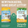 Picture of Eco-Shell Naturally Fresh Cat Litter Made From Walnut Shells, Unscented,, Biodegradable, Dust-Free, Sustainable, 14 Lbs