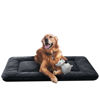 Picture of Dog Beds Crate Pad for Large Dogs Fit Metal Dog Crates,Ultra Soft Dog Crate Bed Washable & Anti-Slip Kennel Pad for Dogs Cozy Sleeping Mat,Dark Gray 42inch