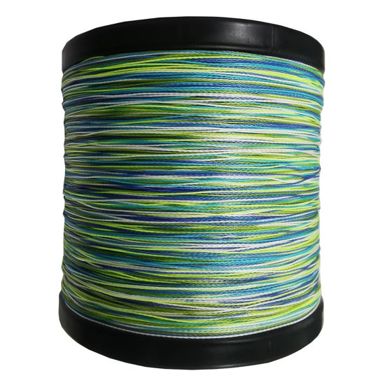 Reaction Tackle Braided Fishing Line Green Camo 20LB 300yd