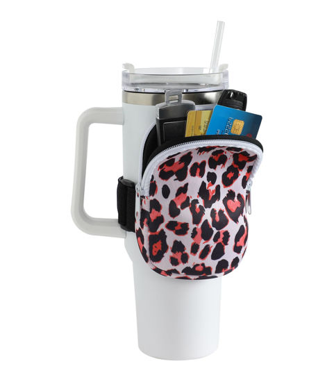 Water Bottle Pouch Compatible With Stanley Quencher Adventure 40oz