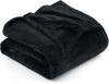 Picture of Utopia Bedding Fleece Blanket California King Size Black 300GSM Luxury Fuzzy Soft Anti-Static Microfiber Bed Blanket (102x96 Inches)