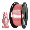 Picture of Silk Pink PLA 3D Printing Filament 1.75 mm 1KG 2.2 LBS Spool Shine Silky Shiny Metallic Metal Rose Gold PLA Filament CC3D