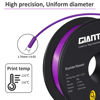 Picture of GIANTARM 3D Printer Filament, Purple Pla Filament, 1Kg(2.2lbs) Spool, 1.75mm Dimension Accuracy +/- 0.03mm, 3D Printing Filament