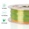 Picture of Kingroon PLA 3D Printer Filament, Dimensional Accuracy +/- 0.03 mm, 1kg Spool(2.2lbs), 1.75 mm，2KG Double Multicolor