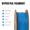 Picture of Creality PLA Filament Pro, Hyper PLA High Speed 3D Printer Filament, 1.75mm Blue Printing Filament, 1kg(2.2lbs)/Spool, Dimensional Accuracy ±0.03mm. Fit Most FDM Printer