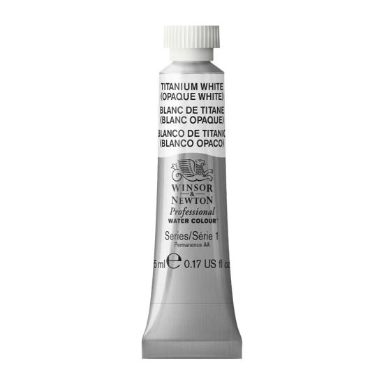 Picture of Winsor & Newton Professional Watercolor, 5ml (0.17-oz) Tube, Titanium White