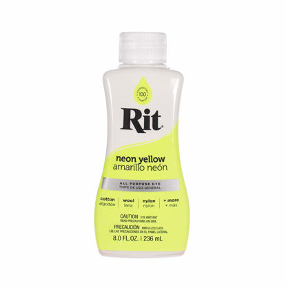 Picture of Rit Dye Liquid - Wide Selection of Colors - 8 Oz. (Neon Yellow)