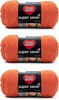 Picture of Red Heart Super Saver Yarn, 3 Pack, Carrot 3 Count