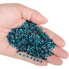 Picture of LPBeads 3000 Pieces SS16 Blue Zircon Hotfix Rhinestones Flatback Round Crystal Glass Rhinestones Gems for Crafts Nail Face Art Clothes Shoes Bags DIY