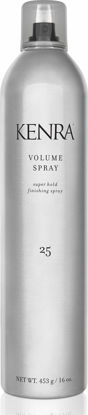 Picture of Kenra Volume Spray 25 50% | Super Hold Finishing & Styling Hairspray | Flake-free & Fast-drying | Wind & Humidity Resistance | All Hair Types | 16 oz