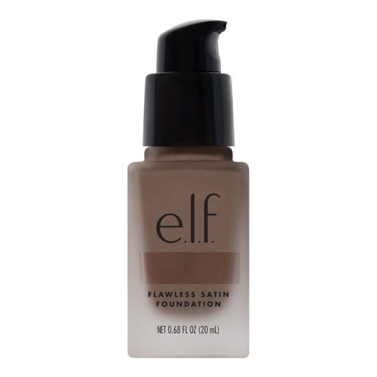 Picture of e.l.f. Flawless Finish Foundation, Lightweight & Medium Coverage, Semi-Matte Finish, Chestnut, 0.68 Fl Oz (20mL)