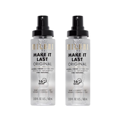 Picture of Milani Make It Last 3-in-1 Setting Spray and Primer- Prime + Correct + Set - Makeup Finishing Spray and Primer - Long Lasting Makeup Primer and Spray - 2 Pack