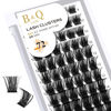 Picture of Lash Clusters B07 D Curl 8-16MIX DIY Eyelash Extensions 72 Clusters Lashes C D Curl B&Q LASH Mega Volume Individual Lashes Eyelash Clusters Extensions Cluster DIY at Home (B07,D-8-16MIX)