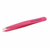 Picture of Tweezerman Stainless Steel Slant Tweezer - Eyebrow Tweezers for Women and Men (Neon Pink)