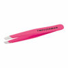 Picture of Tweezerman Stainless Steel Slant Tweezer - Eyebrow Tweezers for Women and Men (Neon Pink)