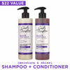 Picture of Carol's Daughter Black Vanilla Curly Hair Shampoo and Conditioner Set - Made with Shea Butter, Biotin, and Rosemary (2 Product Kit)