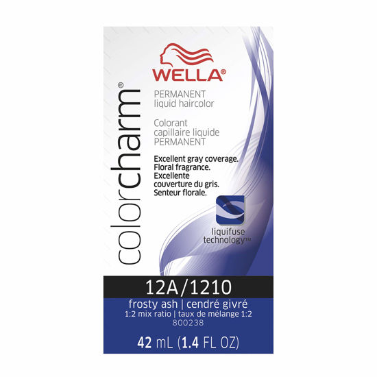 Picture of WELLA Color Charm Permanent Liquid Hair Color for Gray Coverage, 12A Frosty Ash Blonde