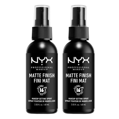 Picture of NYX PROFESSIONAL MAKEUP Makeup Setting Spray, Matte Finish, 2.03 Fl Oz (Pack of 2)