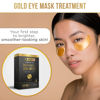 Picture of DERMORA Skin Treatment Mask 24K Gold Eye Mask - Rejuvenating Treatment for Dark Cirlce,Puffiness,Refresh,Revitalizing,Wrinkles - 30 Pairs Eye Gels