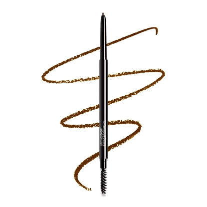 Picture of Wet n Wild Ultimate Brow Micro Eyebrow Retractable Pencil, Brunette, Ultra Fine 1.5mm Tip, Draws Tiny Brow Hairs