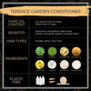 Picture of Viori Terrace Garden Conditioner Bar - Handcrafted with Longsheng Rice Water & Natural Ingredients - Sulfate-free, Paraben-free, Cruelty-free, Phthalate-free, pH balanced 100% Vegan, Zero-Waste