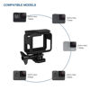 Picture of Kourpar Protective Housing Case for GoPro Hero7 Black Frame Camera Mount Compatible with Hero 7 Silver Holder Mounts for Hero7 White Grey Border for Go pro Hero 6 Black Cage Shell Fit go-pro Hero 5