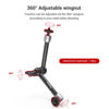 Picture of SmallRig Clamp w/ 1/4" and 3/8" Thread and 9.8 Inches Adjustable Friction Power Articulating Magic Arm with 1/4" Thread Screw for LCD Monitor/LED Lights - KBUM2732B