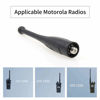 Picture of 2 Pack Antenna for Motorola APX 6000 Radio Short Antenna APX 6000XE APX 4000 APX 7000 8000XE Stubby Antenna 764-870 MHz Single Band 7-800 with GPS NAR6595A