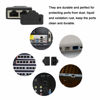 Picture of Silicone 12Pcs Ethernet Hub Port RJ45 Anti-Dust Cover Plugs Protector Stopper Cap for Female Port Black for TV,Computer,Other Devices.