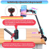 Picture of JEBUTU Super Clamp with 1/4" and 3/8" Thread and Upgraded 13in/34cm Adjustable Articulating Friction Magic Arm with 1/4" Thread, Magic Arm Camera Mount for LED Light/Flash Light/Microphone/Monitor