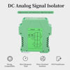 Picture of Analog Signal Isolator Transmitter Splitter,DC24V Current Signal Isolator,1 Input 2 Output Power Supply Distributor,4-20mA PLC Detect Signal Conditioner,DIN Rail Mount,Transmitter Conditioner Module