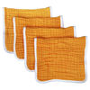 Picture of Muslin Burp Cloths Large 20 by 10 Inches 100% Cotton 6 Layers Extra Absorbent and Soft (Orange)