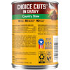 Picture of PEDIGREE CHOICE CUTS IN GRAVY Adult Canned Soft Wet Dog Food, Country Stew, 13.2 oz. Cans (Pack of 12)