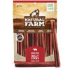 Picture of Natural Farm Bully Sticks, Odor-Free, (6 Inch, 12 Ounces), Packaged by Weight, 100% Beef Pizzle Chews, Grass-Fed, Fully Digestible Treats to Keep Your Puppies, Small and Medium Dogs Busy