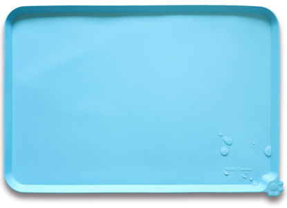 Picture of Hoki Found - Waterproof Pet Feeding Mats with High Lips, Multiple Size and Colors -A