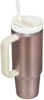 Picture of Stanley Quencher H2.0 FlowState Stainless Steel Vacuum Insulated Tumbler with Lid and Straw for Water, Iced Tea or Coffee, Smoothie and More, Rose Quartz Glow, 30 oz