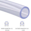 Picture of DERNORD PVC Tubing 3/4"ID X 1"OD Flexible Clear Vinyl Hose 5 Feet for Food Grade