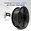 Picture of Flashforge 3D Printer Filament PLA 1.75mm, 3D Printing Filaments 1kg Spool-Dimensional Accuracy +/- 0.02mm, Environmental Friendliness, no Smoke and no Odor (Galaxy Black, PLA)