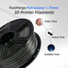 Picture of Flashforge 3D Printer Filament PLA 1.75mm, 3D Printing Filaments 1kg Spool-Dimensional Accuracy +/- 0.02mm, Environmental Friendliness, no Smoke and no Odor (Galaxy Black, PLA)