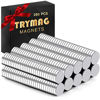 Picture of TRYMAG Magnets, 5x1MM 280Pcs Small Strong Neodymium Magnets Tiny Rare Earth Magnets Round Fridge Magnets for Whiteboard, Office, DIY, Science, Photo - Come with a Storage Case