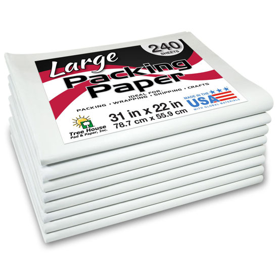 Picture of Tree House Pad & Paper | Made for Moving, Packing, & Shipping | Recyclable Material | Made in the USA | Large (31" x 22" (240 Sheets))