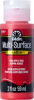 Picture of FolkArt Multi-Surface Acrylic Paint in Assorted Colors (2 oz), 2901, Apple Red