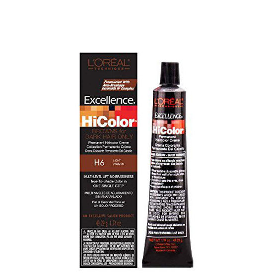 Picture of L'Oreal Paris Excellence HiColor, Light Auburn, 1 Count