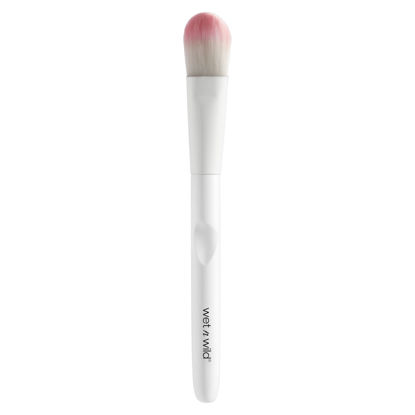 Picture of wet n wild Foundation Brush, Makeup Brush for Mineral & Liquid Makeup, Plush Fibers, Ergonomic Handle