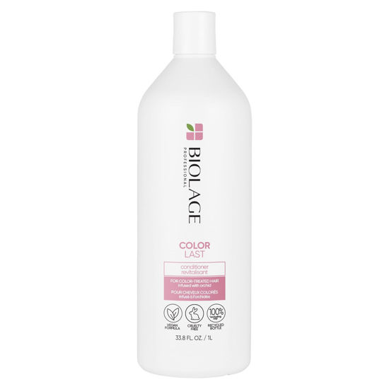 Picture of Biolage Color Last Conditioner | Color Safe Conditioner | Helps Maintain Depth & Shine | For Color-Treated Hair | Paraben & Silicone-Free | Vegan| Cruelty Free | 33.8 Fl. Oz