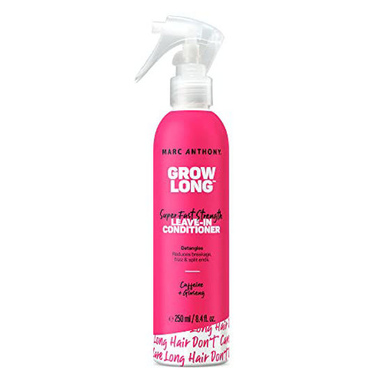 Picture of Marc Anthony Leave-In Conditioner Spray & Detangler, Grow Long Biotin - Anti-Frizz Deep Conditioner For Split Ends & Breakage - Vitamin E, Caffeine & Ginseng for Curly, Dry & Damaged Hair