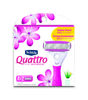 Picture of Schick Quattro Ultra Smooth Razor Blade Refills for Women Value Pack, 6 Count (Pack of 1)