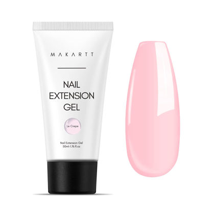 Picture of Makartt Poly Nail Gel Nail Extension Gel Light Pink Builder Nail Gel Hard Gel for Nails Beauty Gift Sets Gel Trendy Nail Art Design Salon Spring Color Nail Easy DIY at Home 50ML